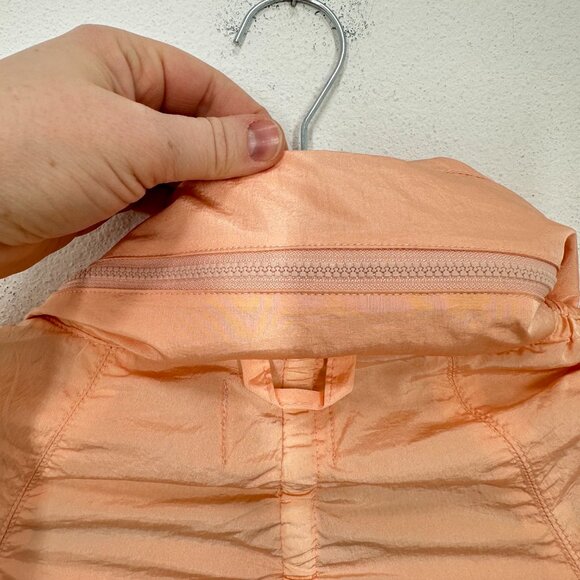 FP Movement by Free People Peach Sheer Bliss Jacket - Picture 4 of 10